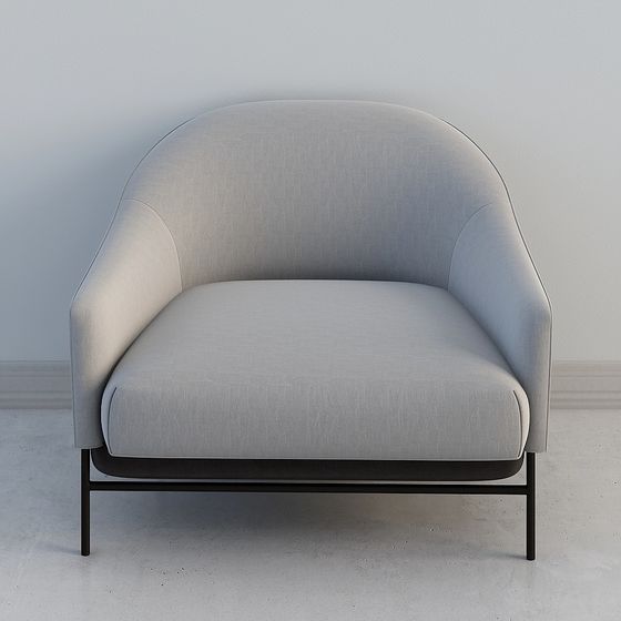 Cozy Lounge Chair 3D model