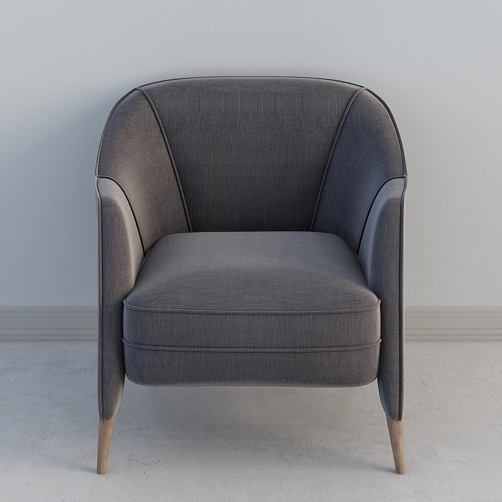 Nordic brown single sofa Single Sofa