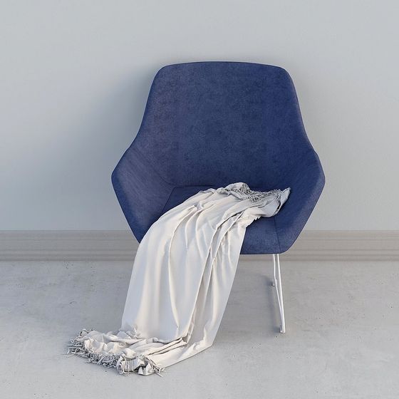 Comfort Corner Chair 3D model