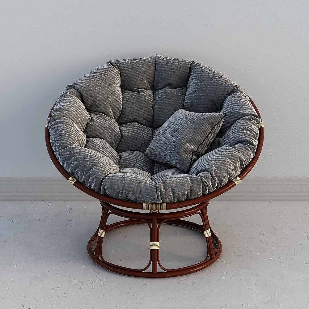 Sofa đơn kiểu Mỹ màu xám