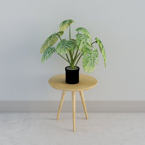 현대 노란색 나무 사이드 테이블 사이드 테이블