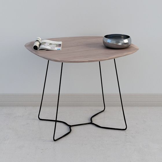 Coppia di tavolini con bordi Jane O'Mea