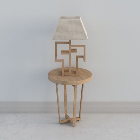 Tavolini laterali con bordo in legno moderno