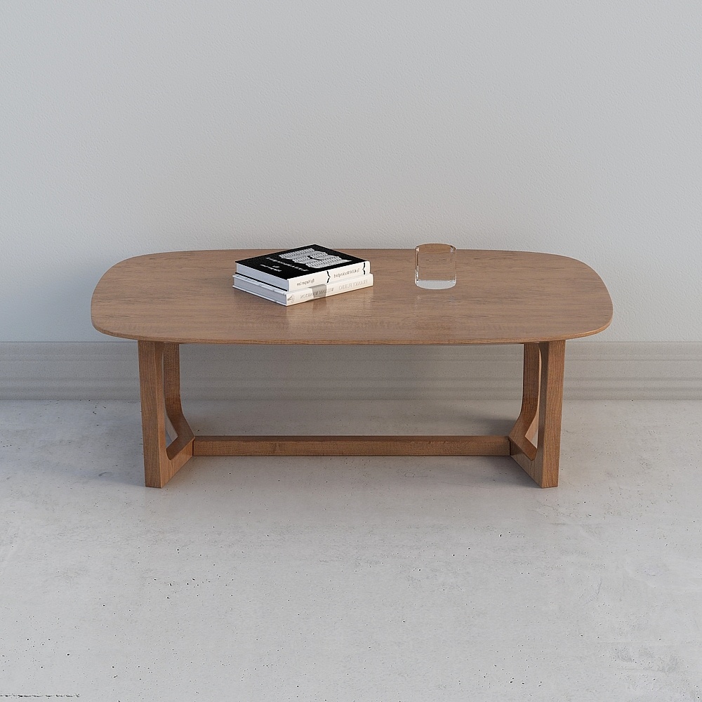 Tavolino da caffè in legno moderno