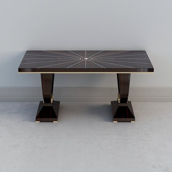 Geometric Art Table 3D model