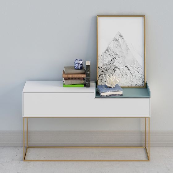 Urban Corner Side Table 3D model