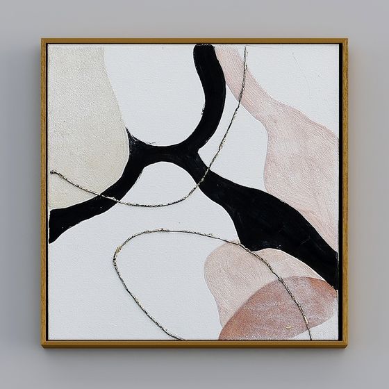 Fission 3D Model for Modern Artistic Spaces