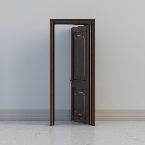 Vintage Wooden Door 3D model Experience