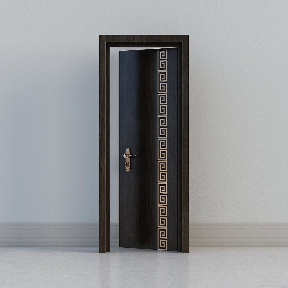 modern dark door