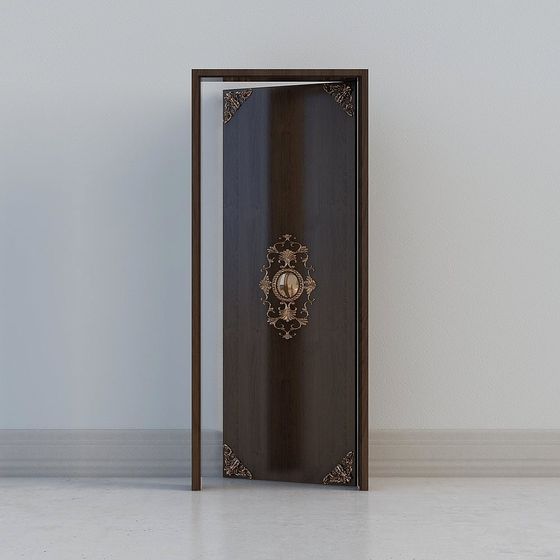 Elegant Royal Door 3D model for Modern Design