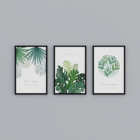 Nature's Melody Low-Poly 3D Model