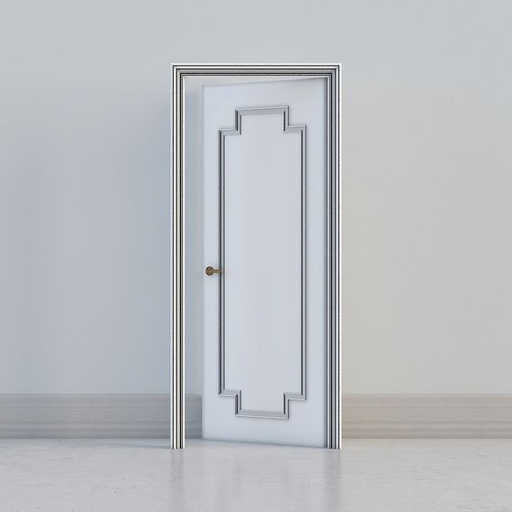 Art Deco Door 3D model