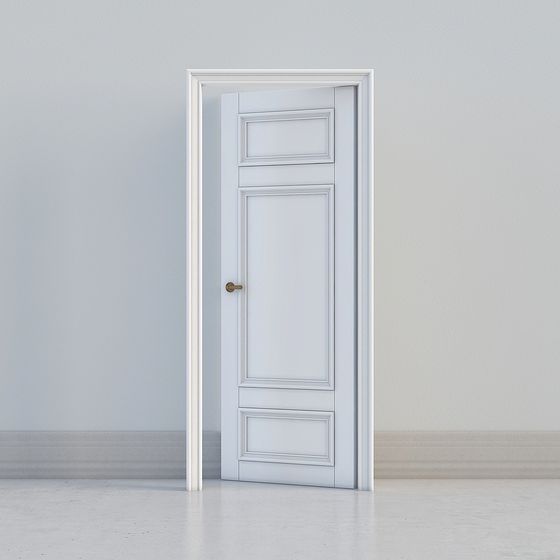 Elegant Door 3D model - Minimalist Design
