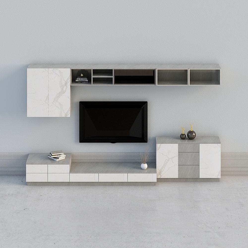 Personalizzazione Complessiva - Moderno Nero e Bianco Silenzioso