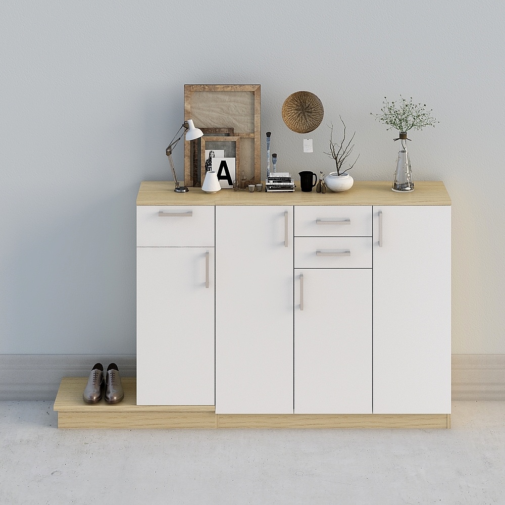 "Personalizzazione Globale" - Armadio di Stoccaggio Moderno Semplice