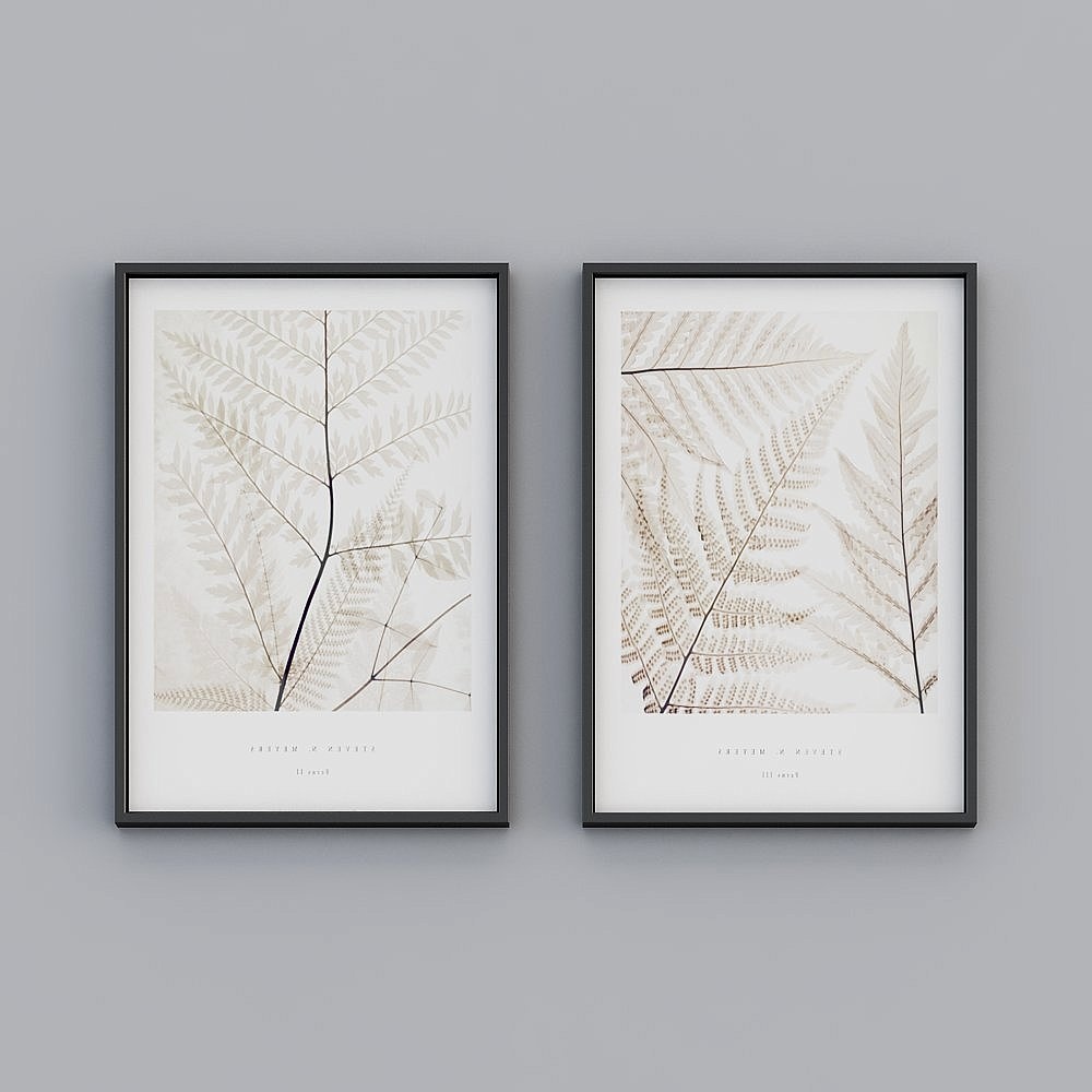 Master bedroom HD eco-decorative painting