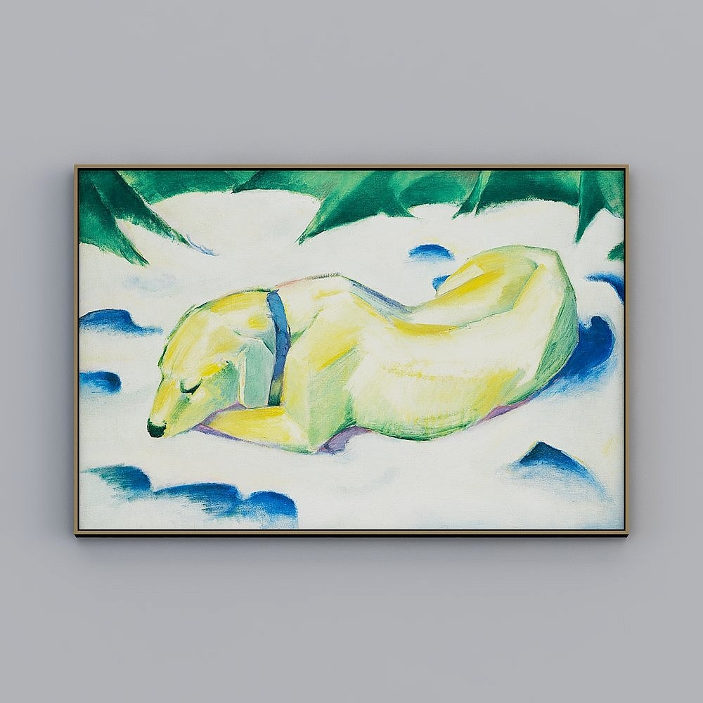 Modern simple living room decorative painting dining room bedroo