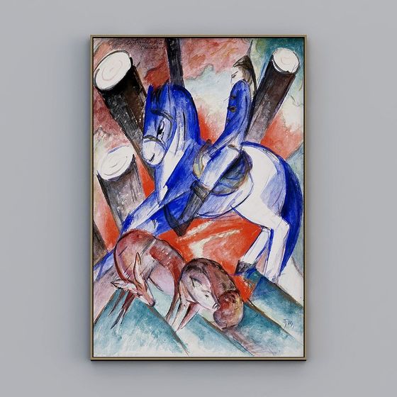 Abstract Dancer 3D model - Low Poly with High Detail