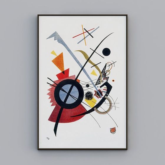 Abstract Geometric Framework 3D model