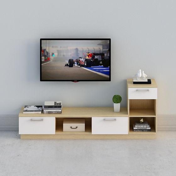 "Personalizzazione completa della casa" - Tronco bianco moderno semplice