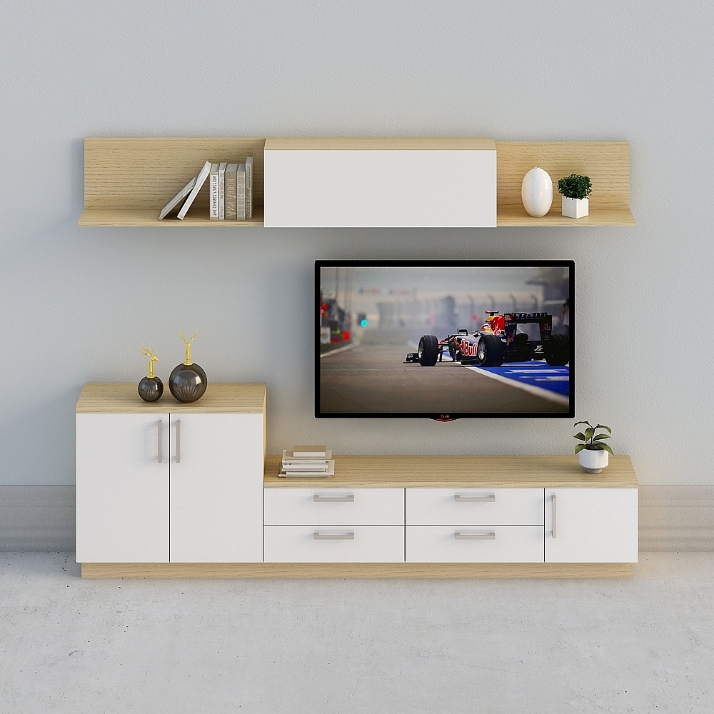 Personalizzazione Completa della Casa - Moderno Legno Bianco Semplice