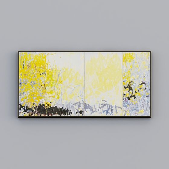 Abstract Light 3D Model Artwork