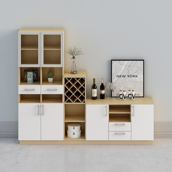 "Personalización de toda la casa" - Armario lateral moderno