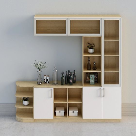 "Personalización completa del hogar" - Gabinete lateral moderno de