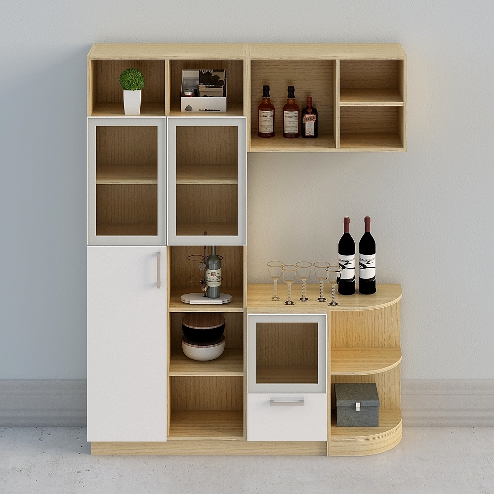 "Personalización completa del hogar" - Gabinete lateral moderno de