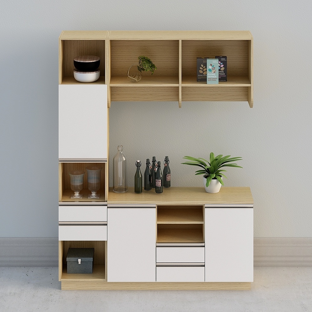 "Personalización integral" - Gabinete Lateral Moderno