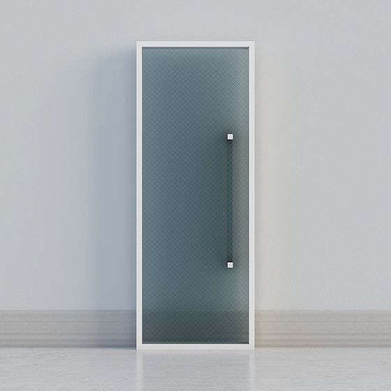 Glass Maze Door 3D model for Creative Projects