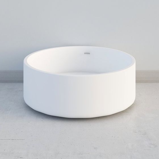 Smooth Basin 3D model for Modern Interiors