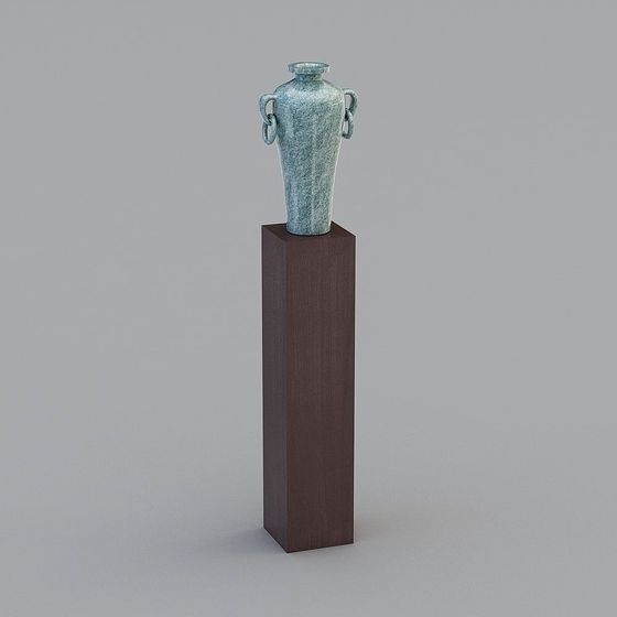 Ancient Charm Vase 3D model for Creative Use