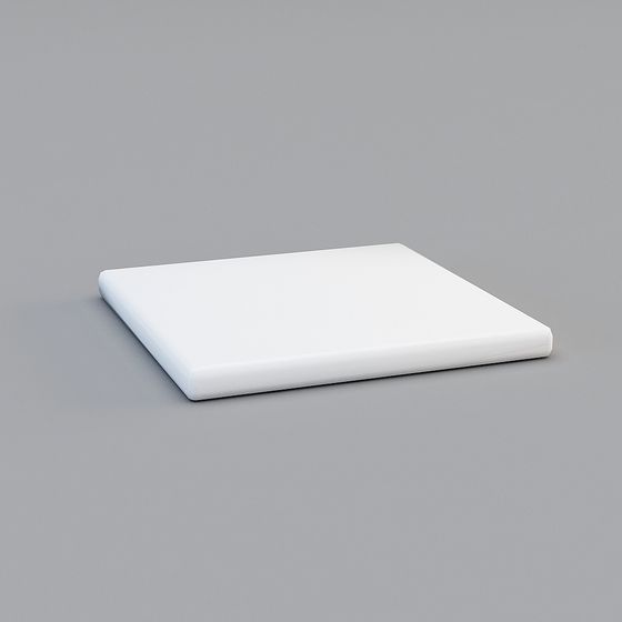 Minimalist Cube 3D model for Modern Design