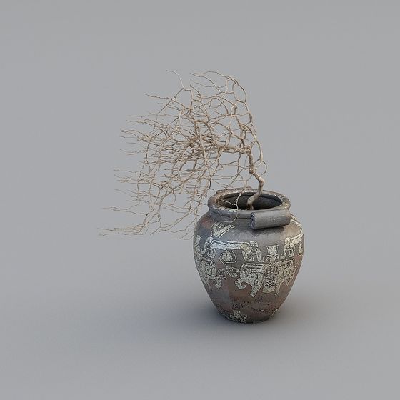 Ancient Elegance Vase 3D model