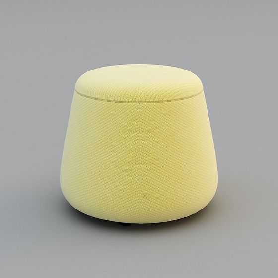 Roundy Stool 3D model in Modern Minimalist Design