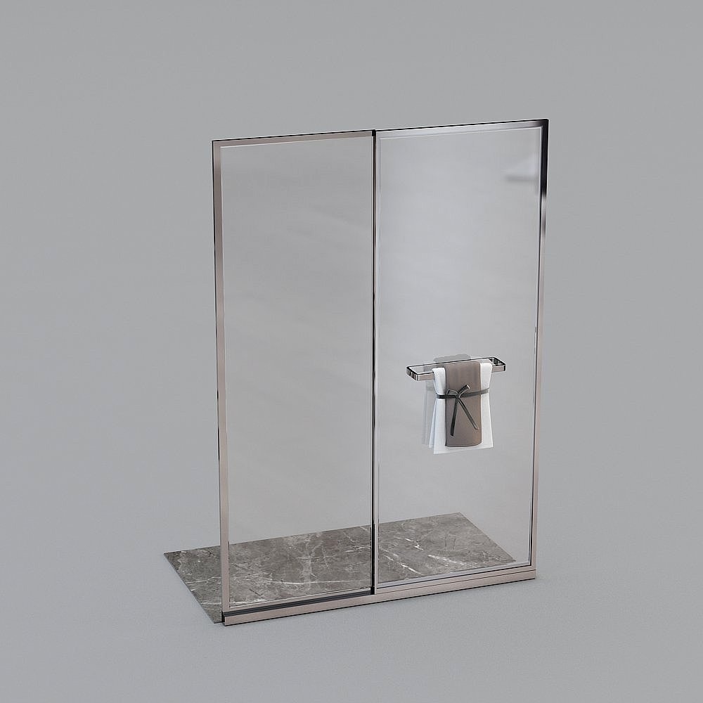 General Double Fold Aluminum Shower separates