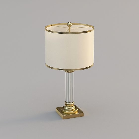 Stylish Table Lamp 3D model for Contemporary Spaces