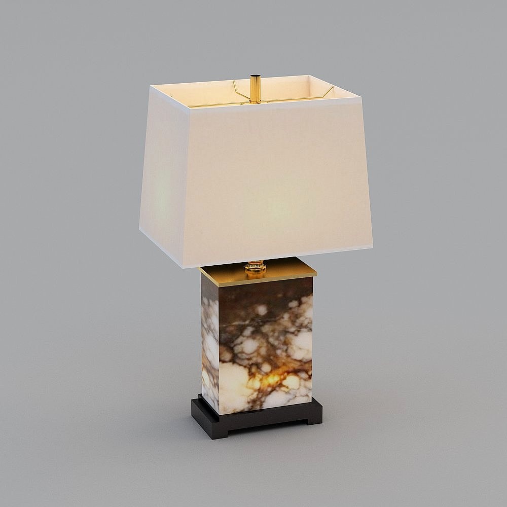 3D lights SH-Post-modern lightweight living room bedroom lamp-T4