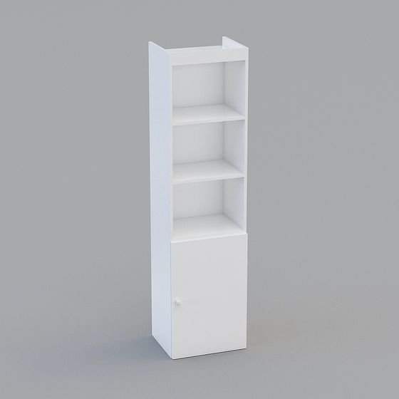 Urban Bookshelf 3D model for Modern Design