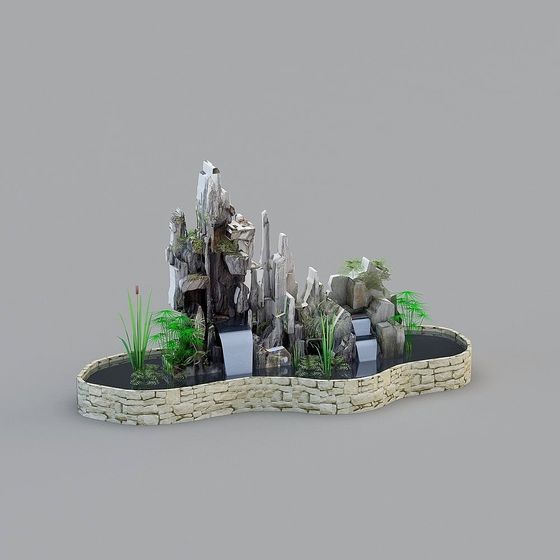 Natural Realm 3D model for Stunning Landscapes