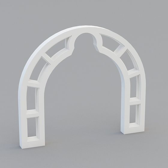 Arch of Light 3D model - A Gateway to Creativity
