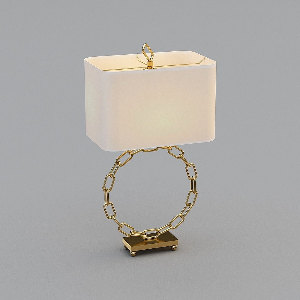 3D lights SH-Postmodern American Minimalist New Chinese Living R