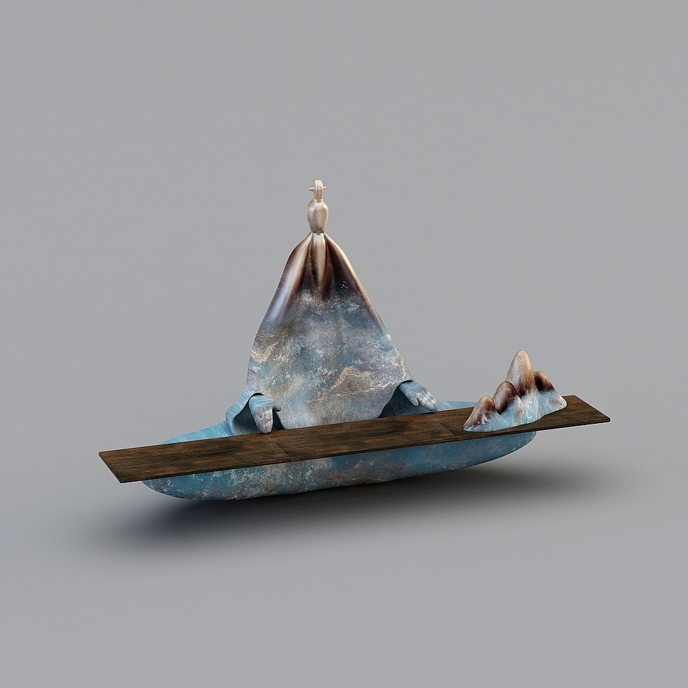 New Chinese style ornaments ornaments 3D model