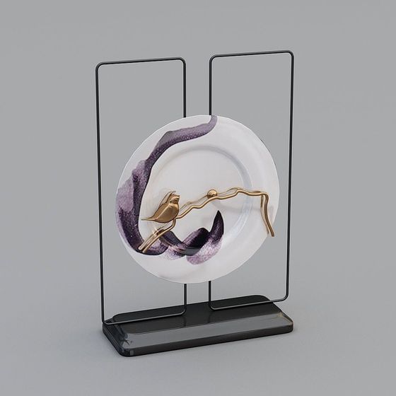 Nuova combinazione cinese di pendolo in metallo ceramico-03