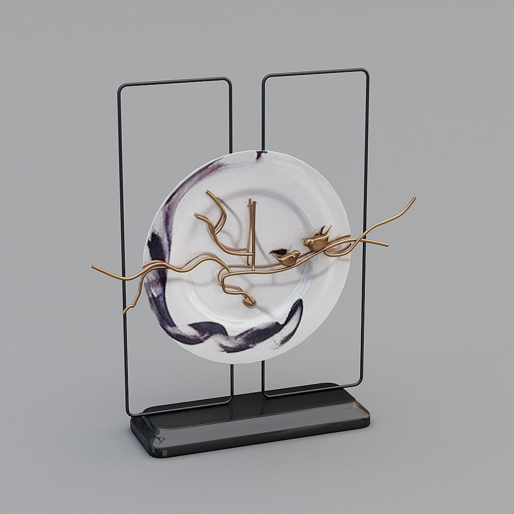 Неокитайские керамические металлические украшения