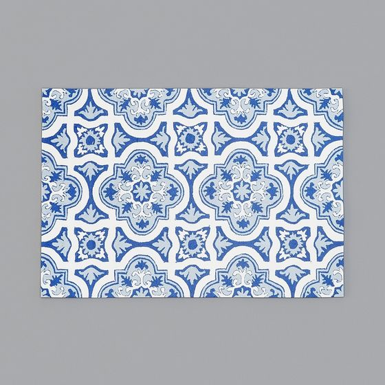 Mediterranean Style Tile 3D Model for Creative Projects