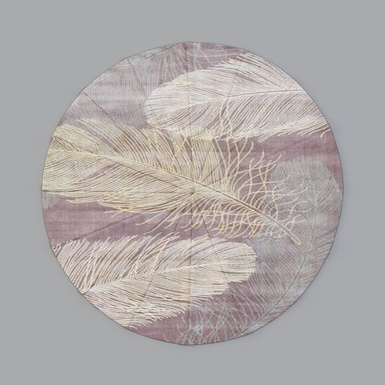 Dreamy Feather Carpet 3D model