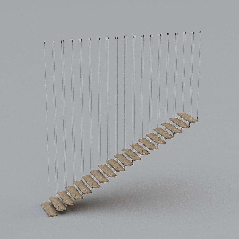 Ensemble d'escalier en fer européen
