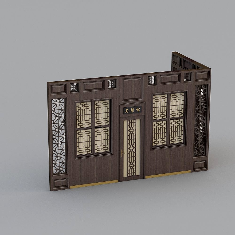 Chinese style partition section 01-3